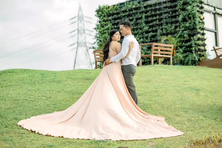 Baby & Bryan prenup photo