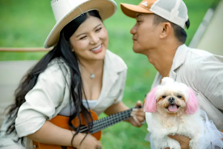 Baby & Bryan prenup photo