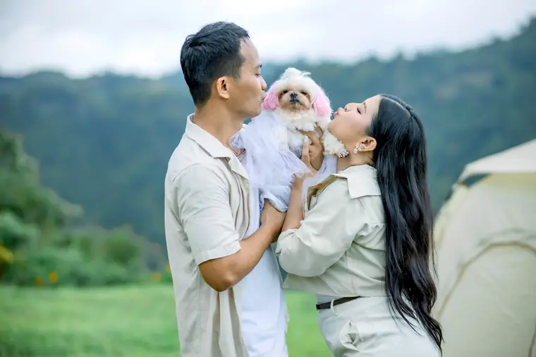Baby & Bryan prenup photo